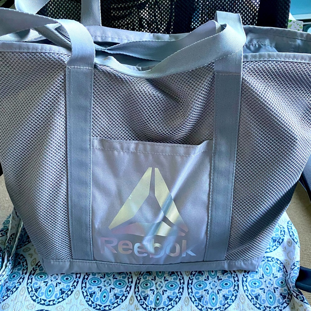 Reebok Gray Tote Bag